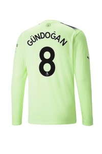 Manchester City Ilkay Gundogan #8 Voetbaltruitje 3e tenue 2022-23 Lange Mouw
